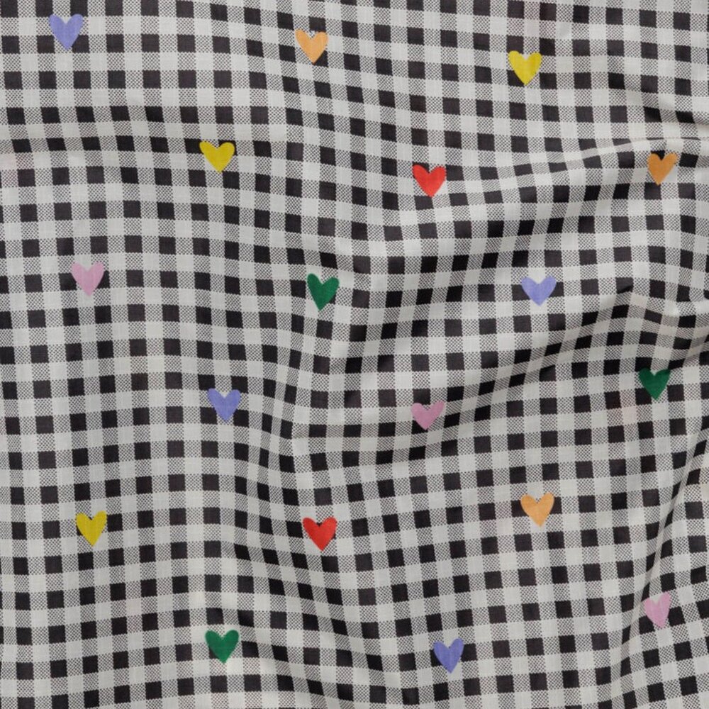 NWT Standard Baggu - Gingham Hearts - Picture 4 of 5